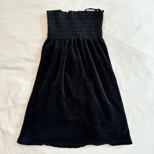 Juicy Couture Gray Smocked Top